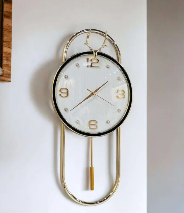 IMPORTED WALL CLOCK(WHITE)