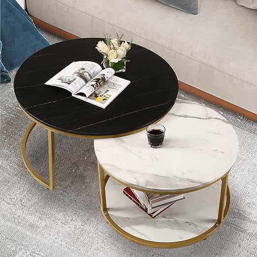 Negro & Alba Nesting Coffee Table