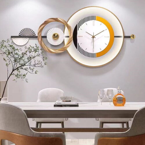 DECORATIVE CLOCK - RING OF MODERN ART