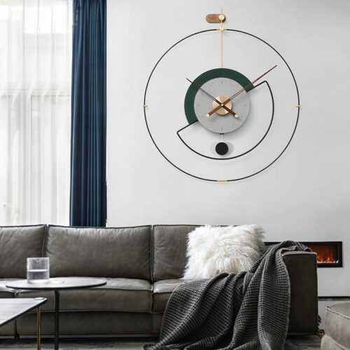 LUXURIOUS CLOCK - MODERN SPIRAL STYLE 2